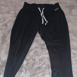 Hollister black joggers